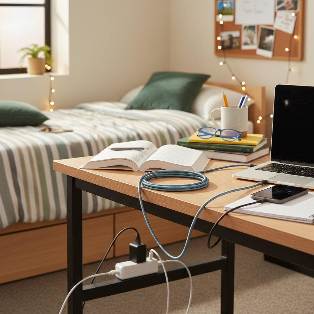 Best Charging Cable for College Dorm Room Setups
